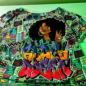 Black queen shirt